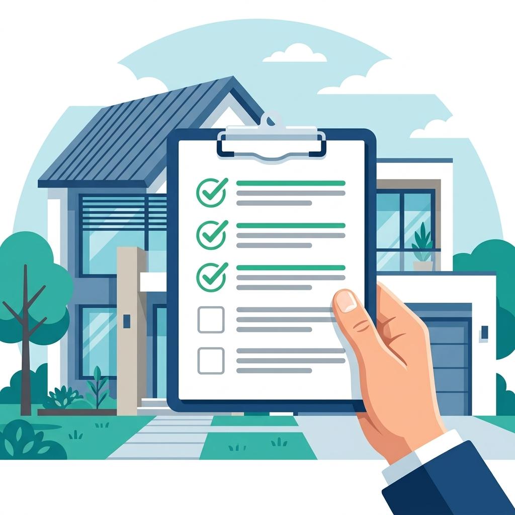 Property evaluation checklist for house flippers